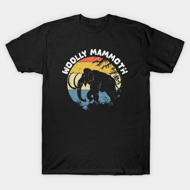 woolly mammoth animal vintage T-Shirt by RayanPod